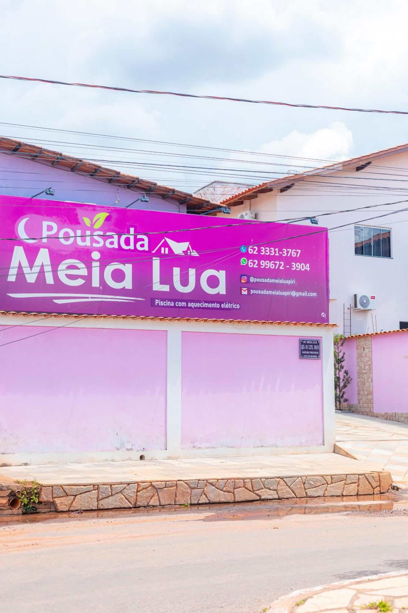 Pousada Meia Lua Pirenópolis Exteriör bild
